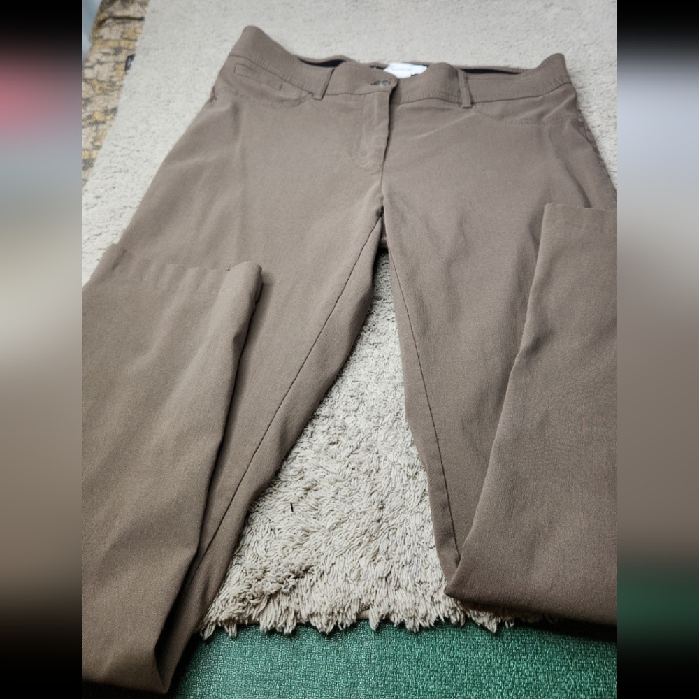 Women's 89th & Madison Tan Pants - 10P